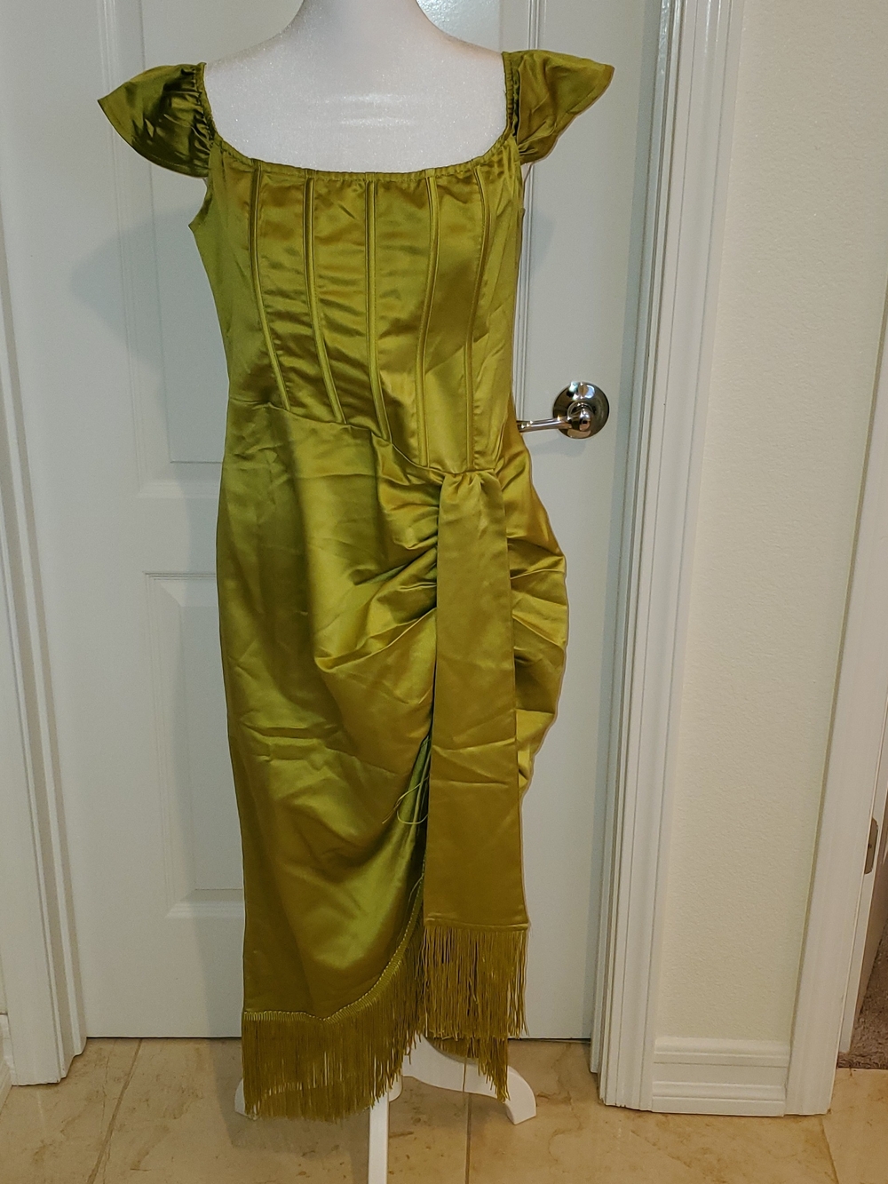 Subcategory selection for dress image